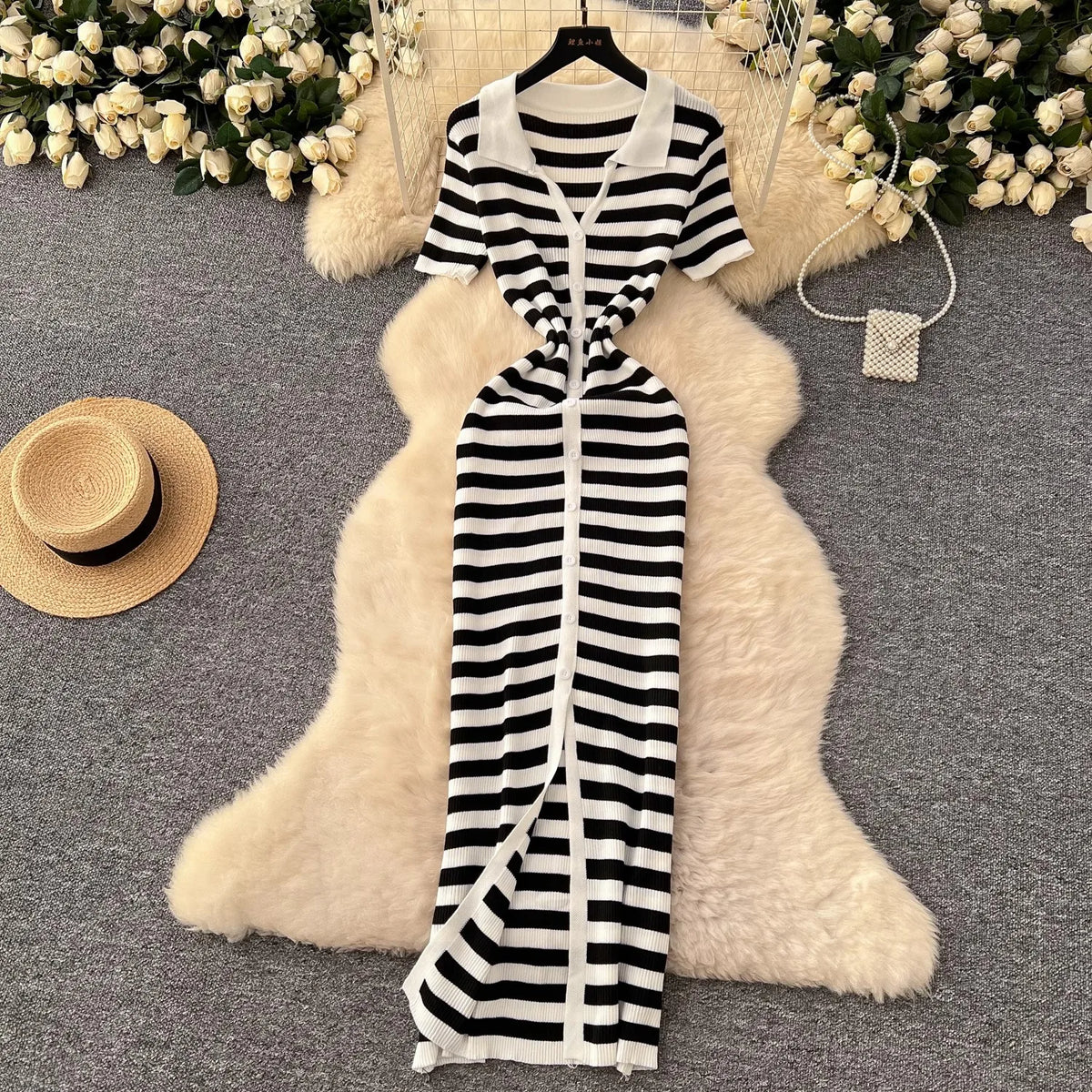 Elegant green YuooMuoo maxi coat with fitted waist and textured fabric, perfect for stylish and sophisticated fashion statements.