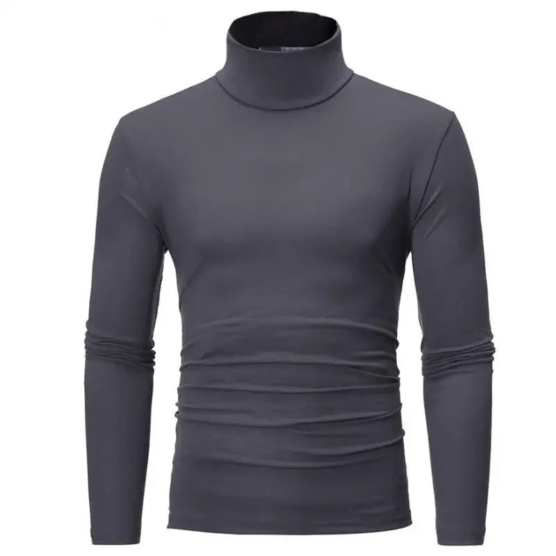 Thermal men's underwear top by Corporación Turística, winter clothing, close-up of the warm, fitted thermal undershirt for men.