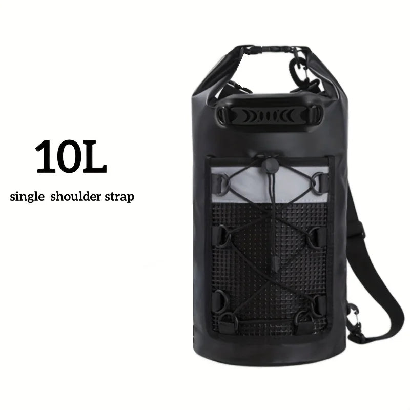 PVC swimming gear package with a dry backpack for women, featuring a durable, waterproof design perfect for aquatic activities.