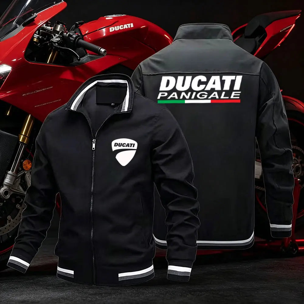 Ducati Hombre 2026 ultraligera verano chaqueta de motocicleta con protección solar, deportiva y resistente al viento.