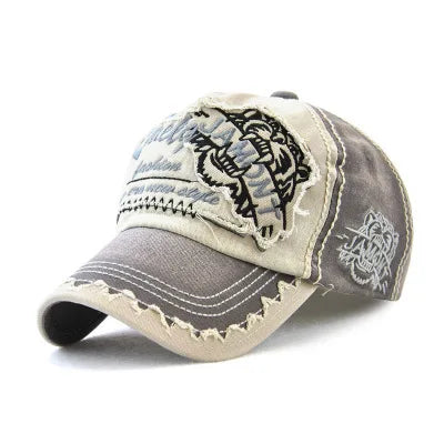 Unisex blue cotton baseball cap by JAMONT with embroidered design, adjustable strap, casual accessory for everyday wear.