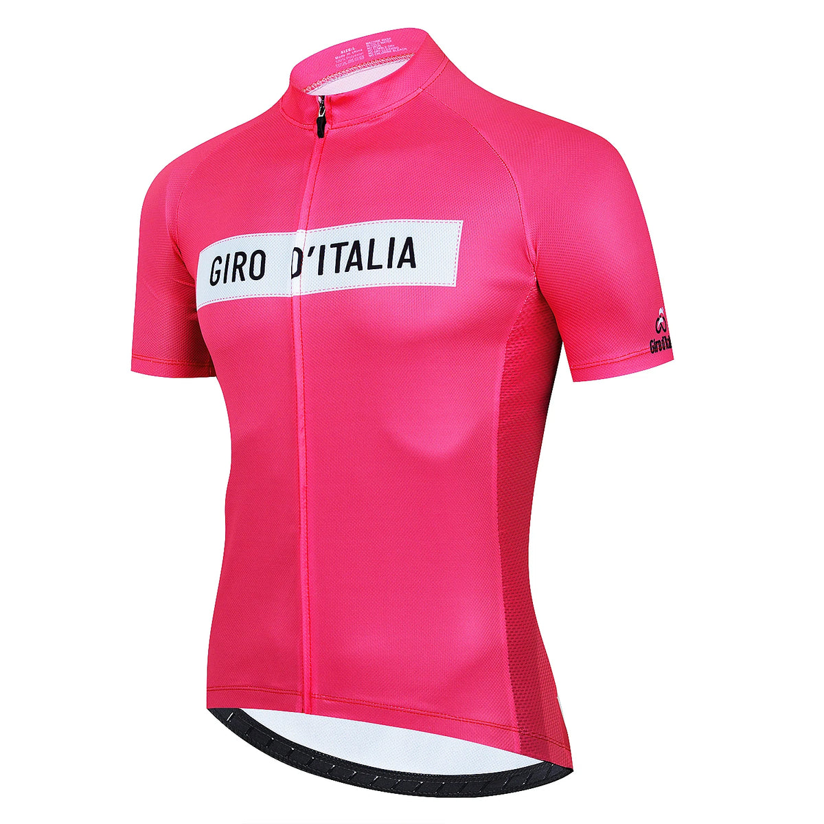 LA GAZZETTA DELLO SPORT Giro d'Italia Pro Team short-sleeve cycling jersey for men, featuring vibrant team graphics and breathable fabric.