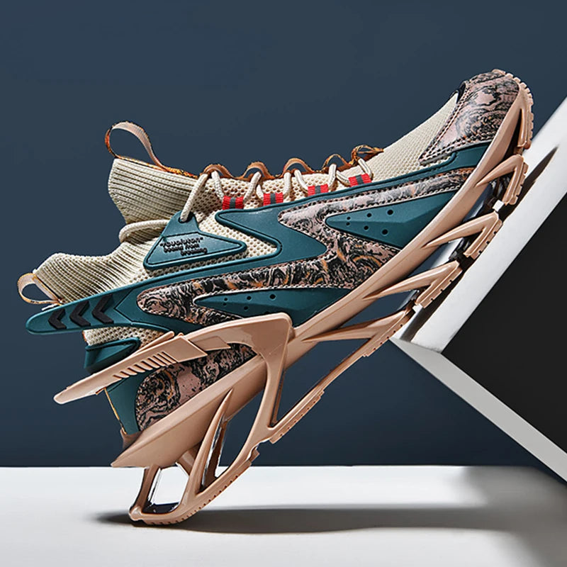 Lexsan breathable and lightweight casual athletic sneakers, flexible and comfortable for everyday wear.
