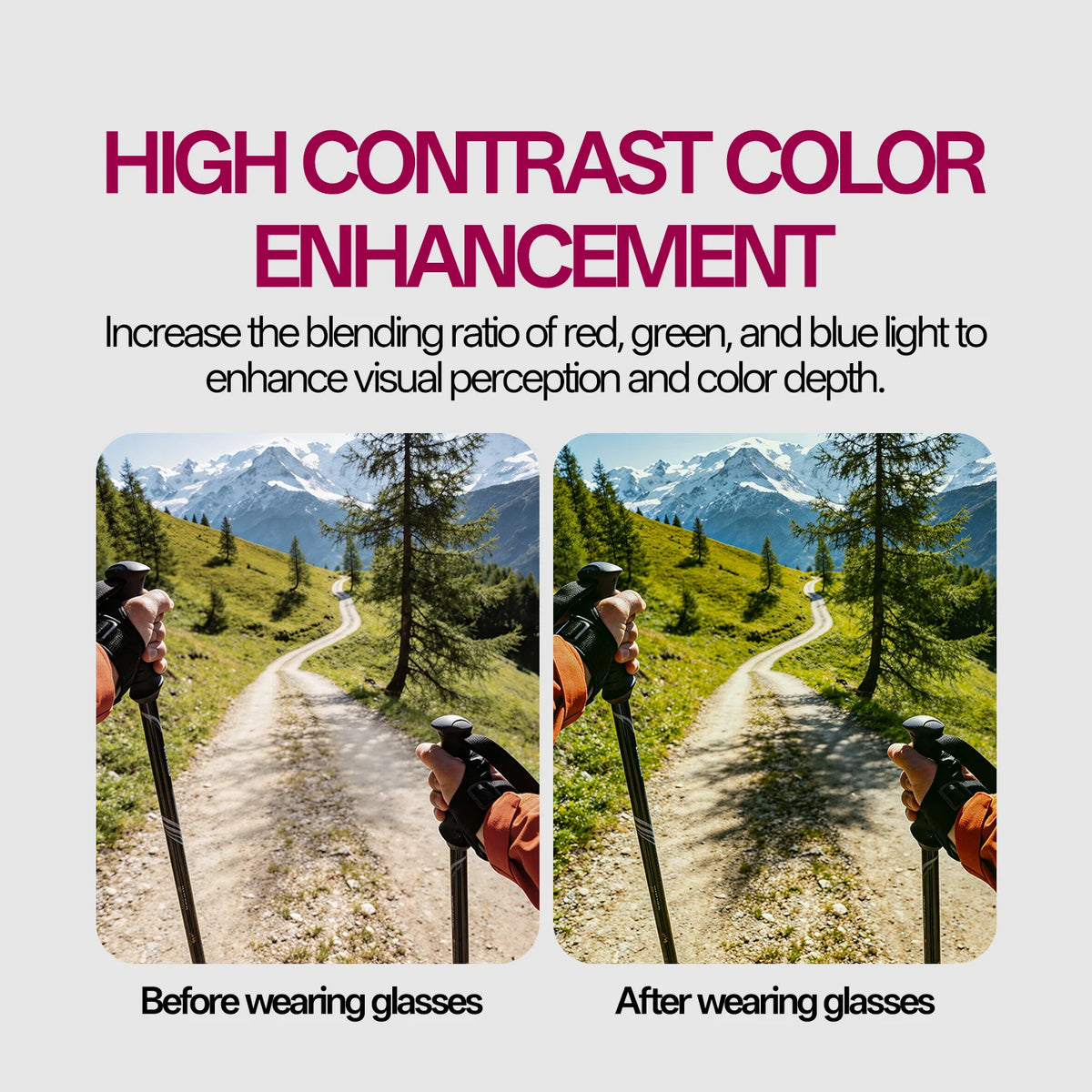 SCVCN photochromic cycling sunglasses for men and women with UV400 protection, sporty design, suitable for outdoor sports activities.