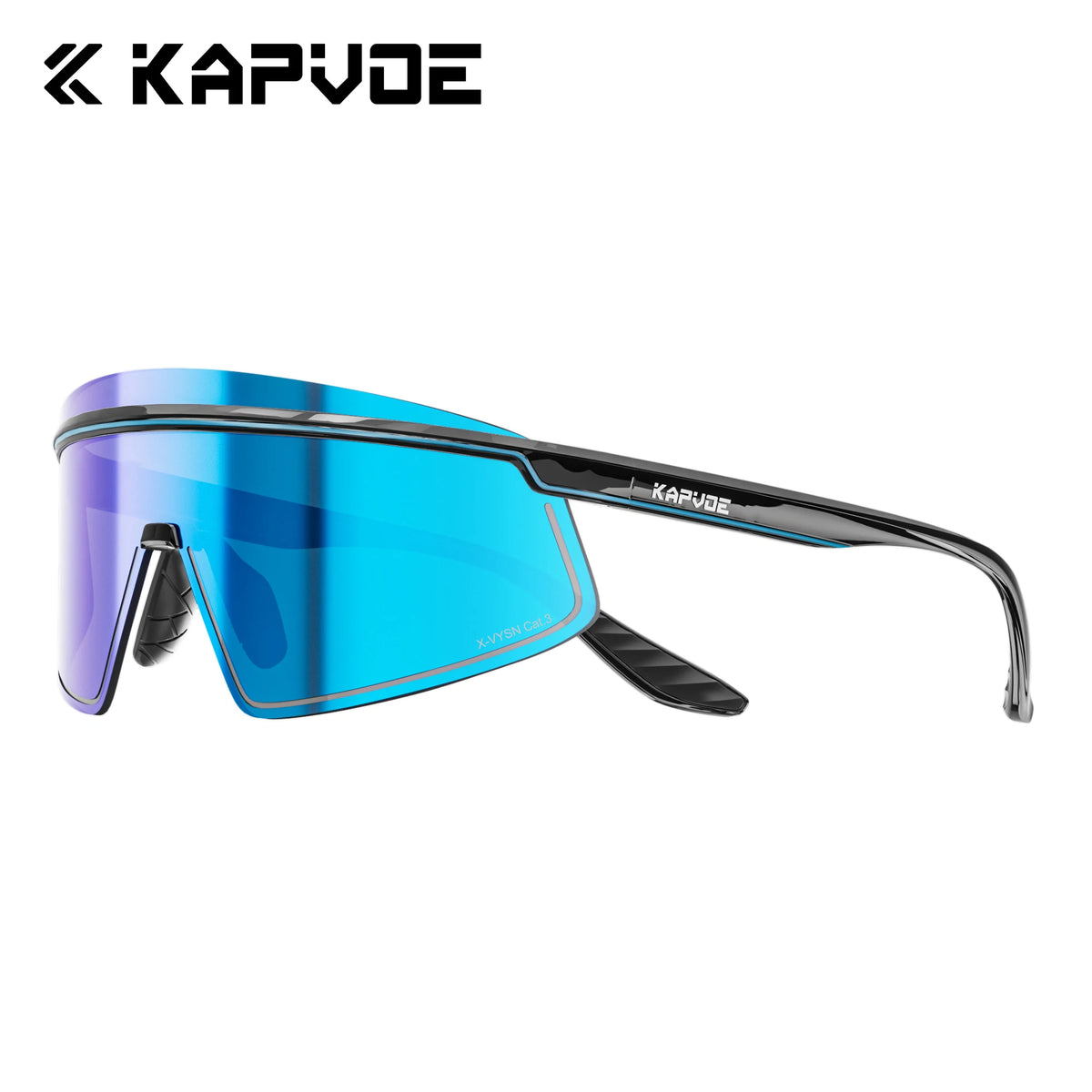 SCVCN UV400 sports cycling glasses for men and women, MTB goggles with a single lens, lightweight and protective for outdoor biking.