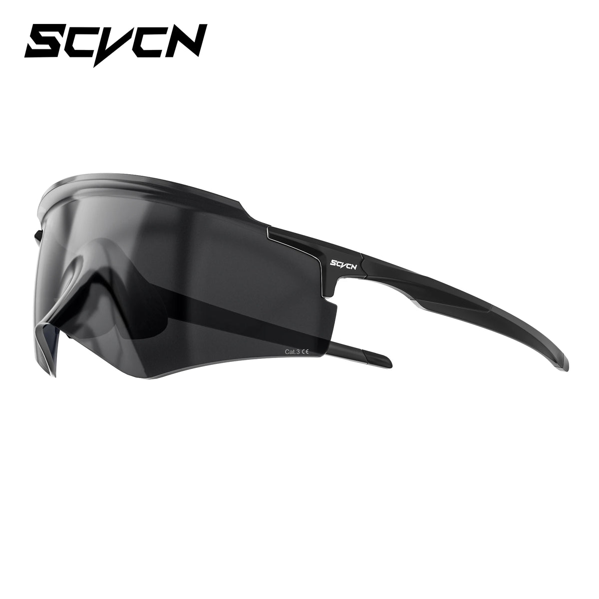 SCVCN UV400 sports cycling glasses for men and women with one lens, designed for mountain biking and outdoor cycling activities.