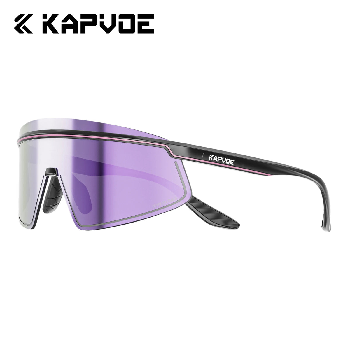 SCVCN UV400 sports cycling glasses for men and women, MTB sunglasses with a single lens, designed for cycling activities.
