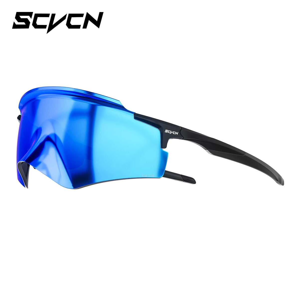 SCVCN UV400 sports cycling glasses with one lens, suitable for men and women, designed for mountain biking and outdoor cycling.