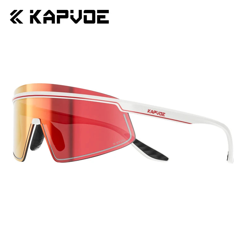SCVCN UV400 sport cycling sunglasses for men and women, with one-lens design, ideal for mountain biking and outdoor cycling activities.
