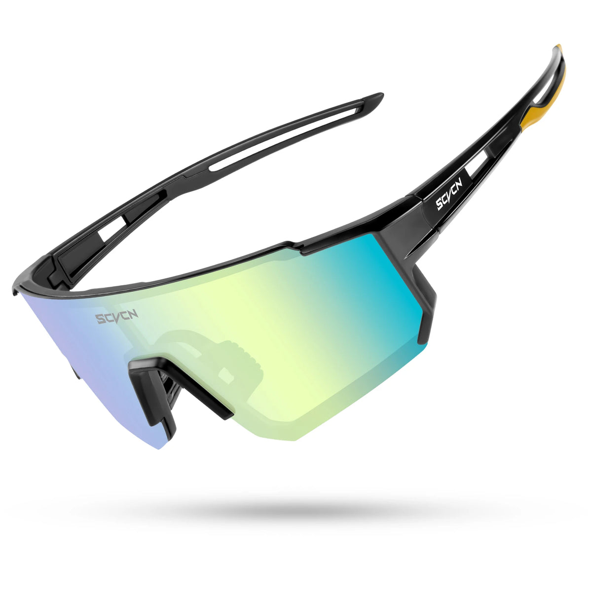 SCVCN UV400 sports cycling sunglasses for men and women, mountain biking eyewear with polarized lenses