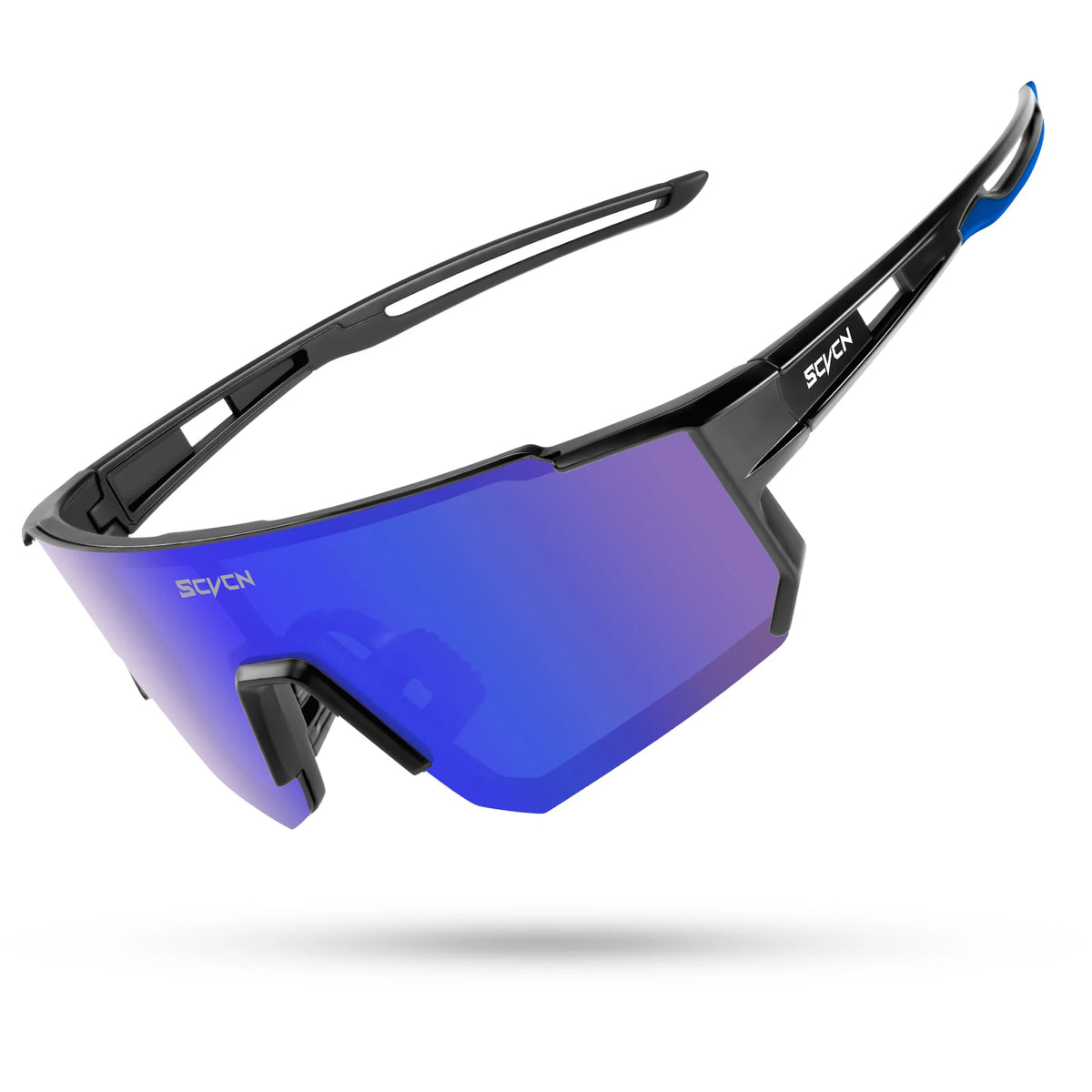 SCVCN UV400 sports cycling sunglasses for men and women with sporty design, ideal for mountain biking and outdoor activities.