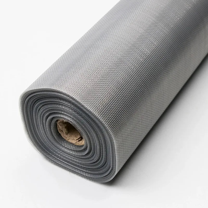 Grey DIY TranquilTouch mesh mosquito screen for windows, pet-friendly, 80x180cm, helps prevent mosquitos and insect entry.