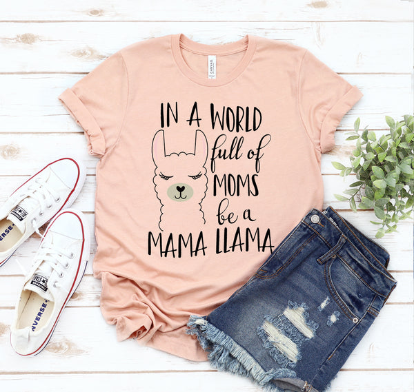 Camiseta Mama Llama Divertida - DC-Printliss - Regalo Ideal para Mamás
