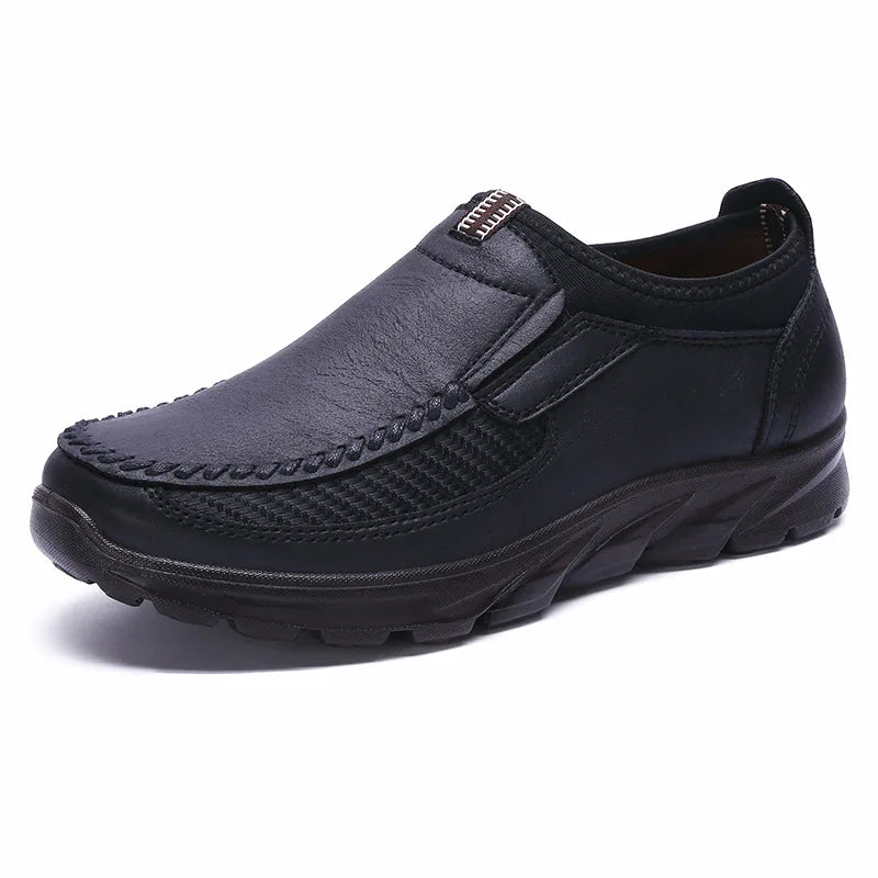 YBQJOO men's large size moccasins in green, breathable nautical shoes, casual style, available in sizes 38-50.